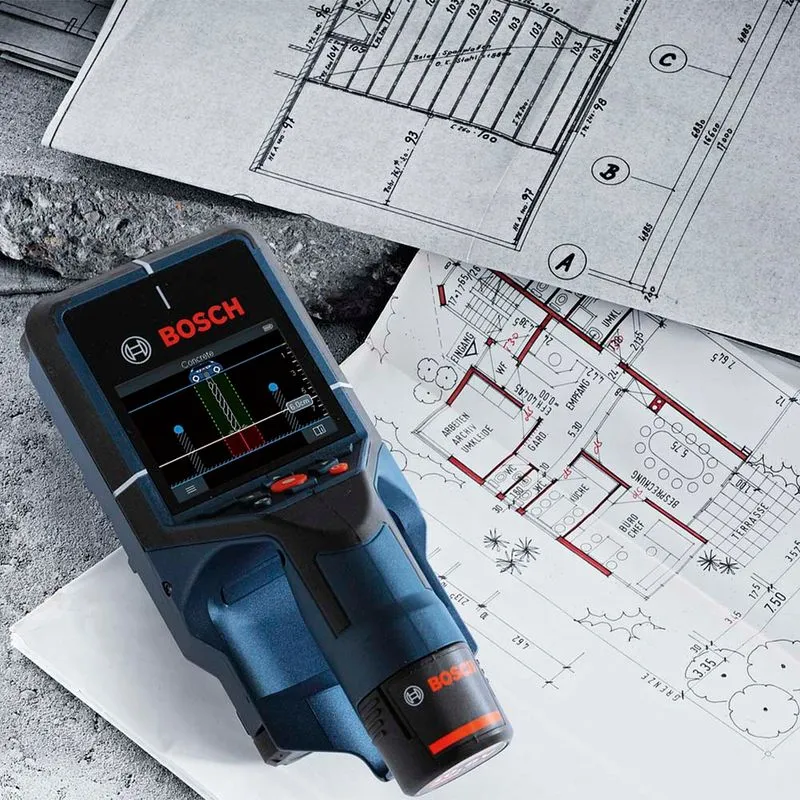 Detector de Materiales Bosch D-tect 200 C Escáner Profesional 200 mm con Pantalla Color - Imagen 4