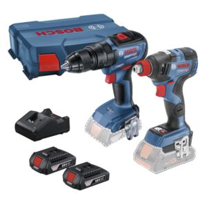 KIT DE 18 V: GDX 18V-200 + GSB 18V-50 + 2 X GBA2.0AH +GAL18V-20 PROFESSIONAL