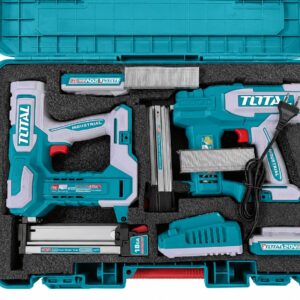 COMBO 2 CLAVADORAS INALÁMBRICAS TOTAL 20V 18GA 2 BATERÍAS 2AH TOSLI240901